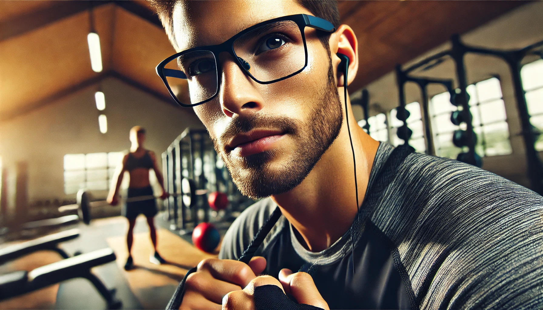 Óculos de Grau Masculino para Uso em Academia