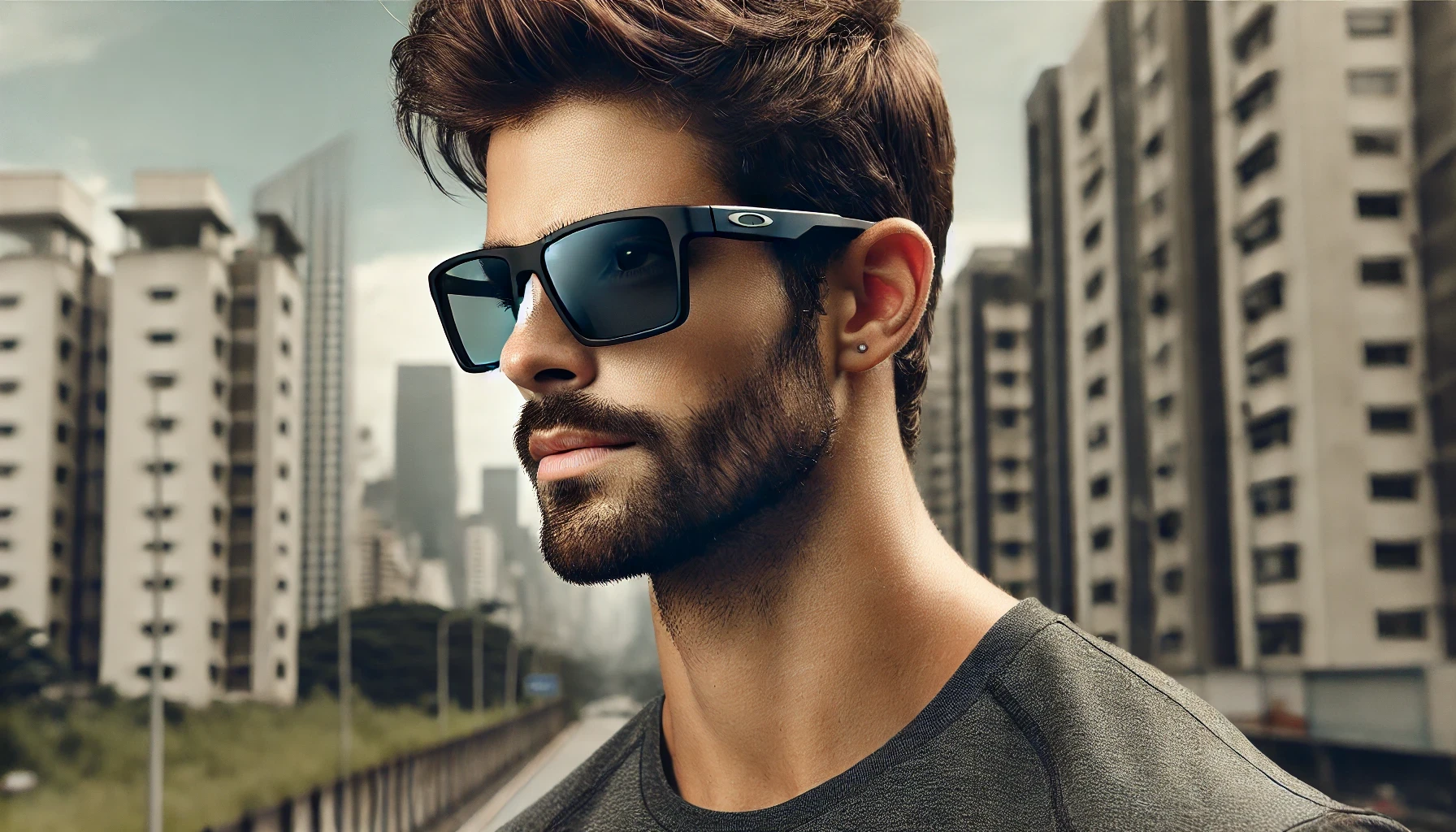 Óculos Retangular Masculino Oakley Presidente Prudente SP