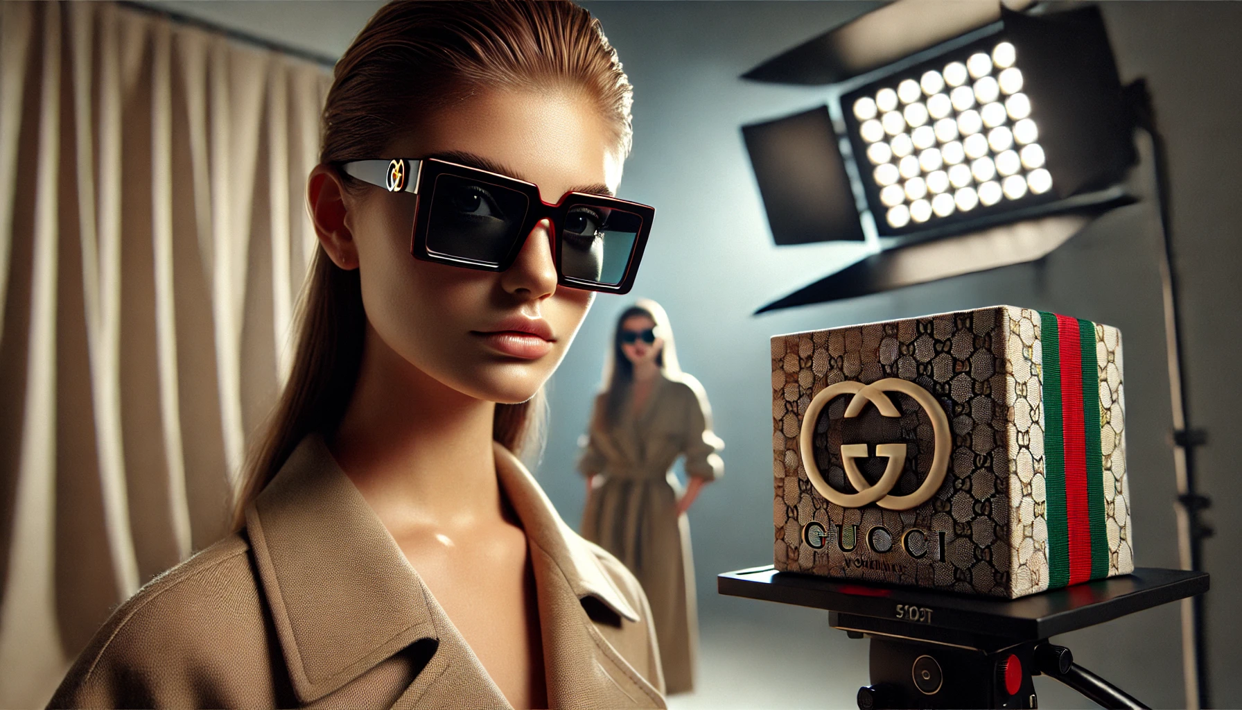 Óculos De Sol Quadrado Feminino Gucci Presidente Prudente SP
