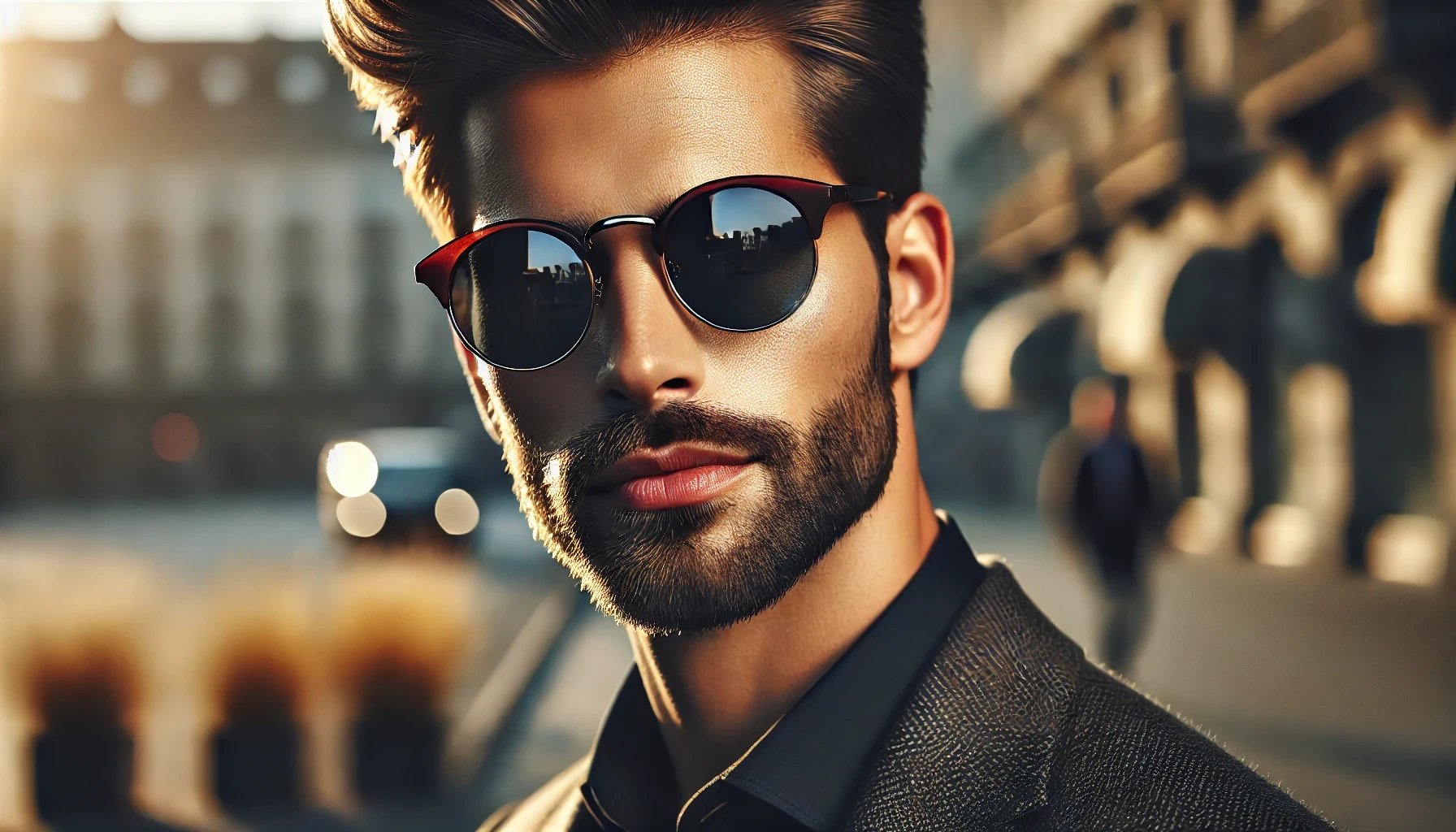 Óculos De Sol Masculino Oval Presidente Prudente SP