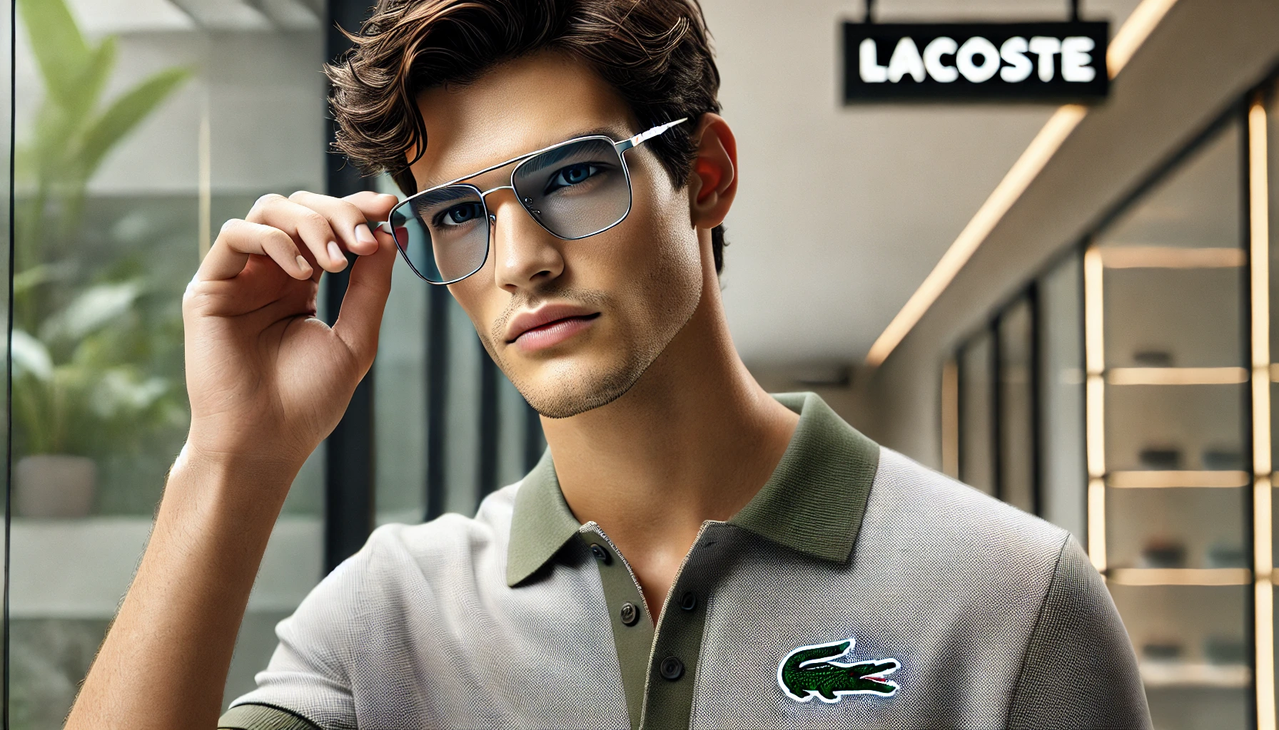 Óculos Grau Lacoste Masculino Presidente Prudente SP